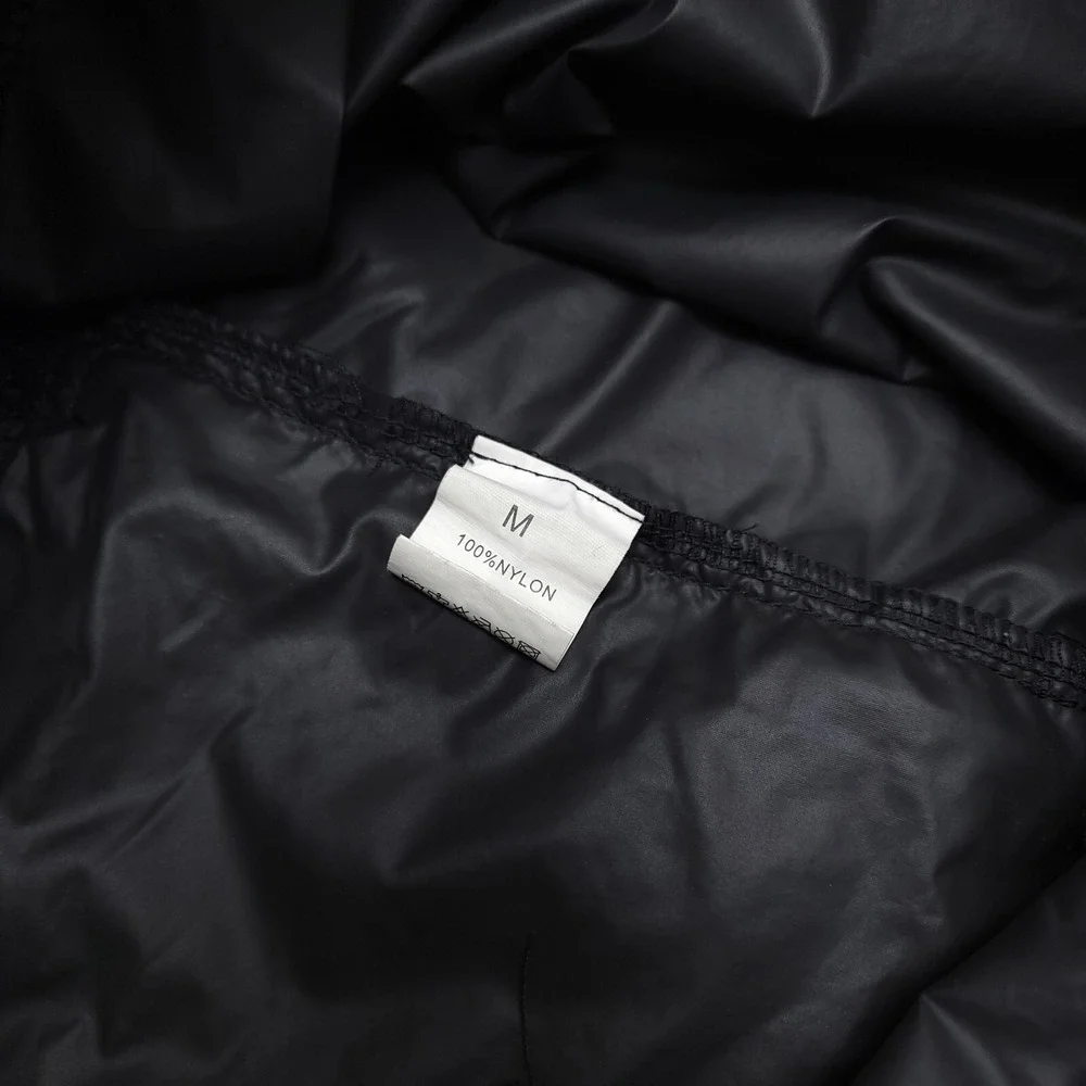 EZRUN Men's M Waterproof Hooded Rain‎ Jacket Lightweight Packable Black